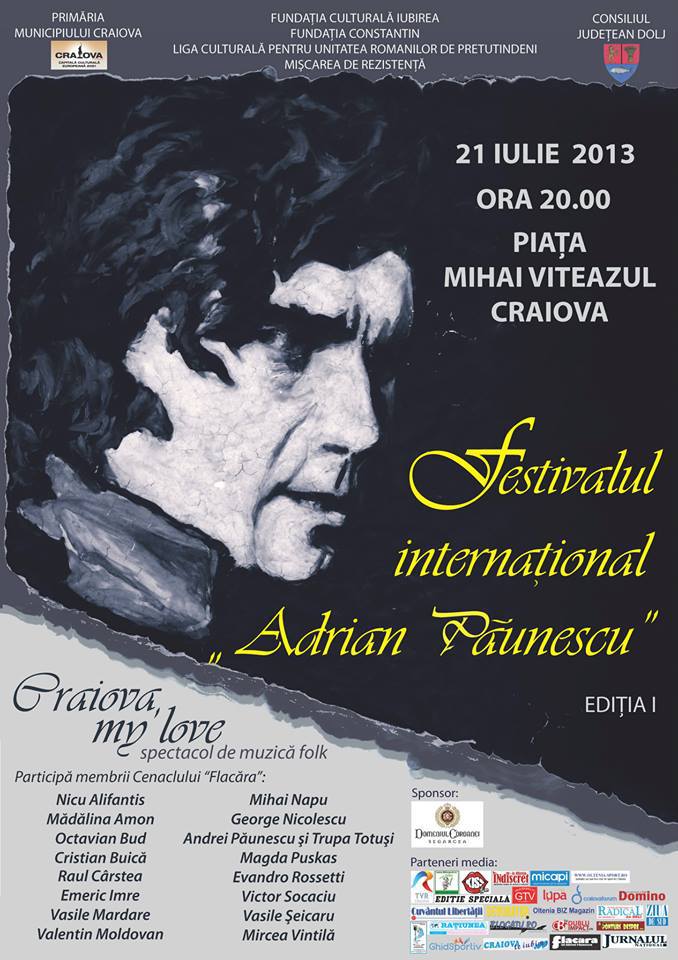 Agenda Festivalul Adrian Paunescu