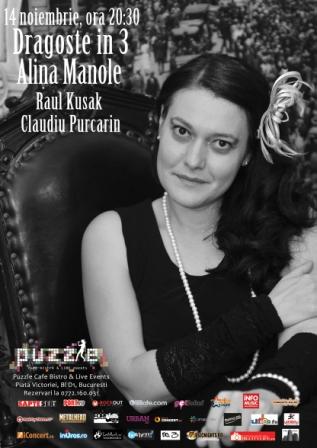 Concertele Alina Manole 14 nov