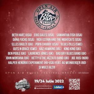 Open Air Blues Festival Brezoi 2022